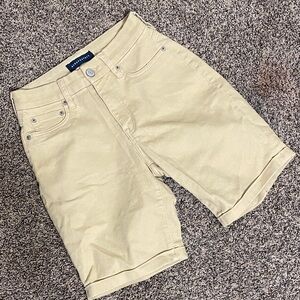 Aeropostale Women's Tan Bermuda Shorts